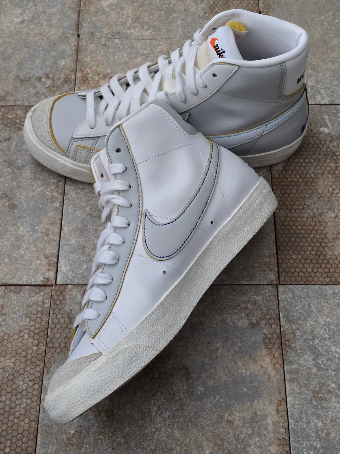 (255)나이키 블레이저 미드 77 brs 화이트 상품이미지6