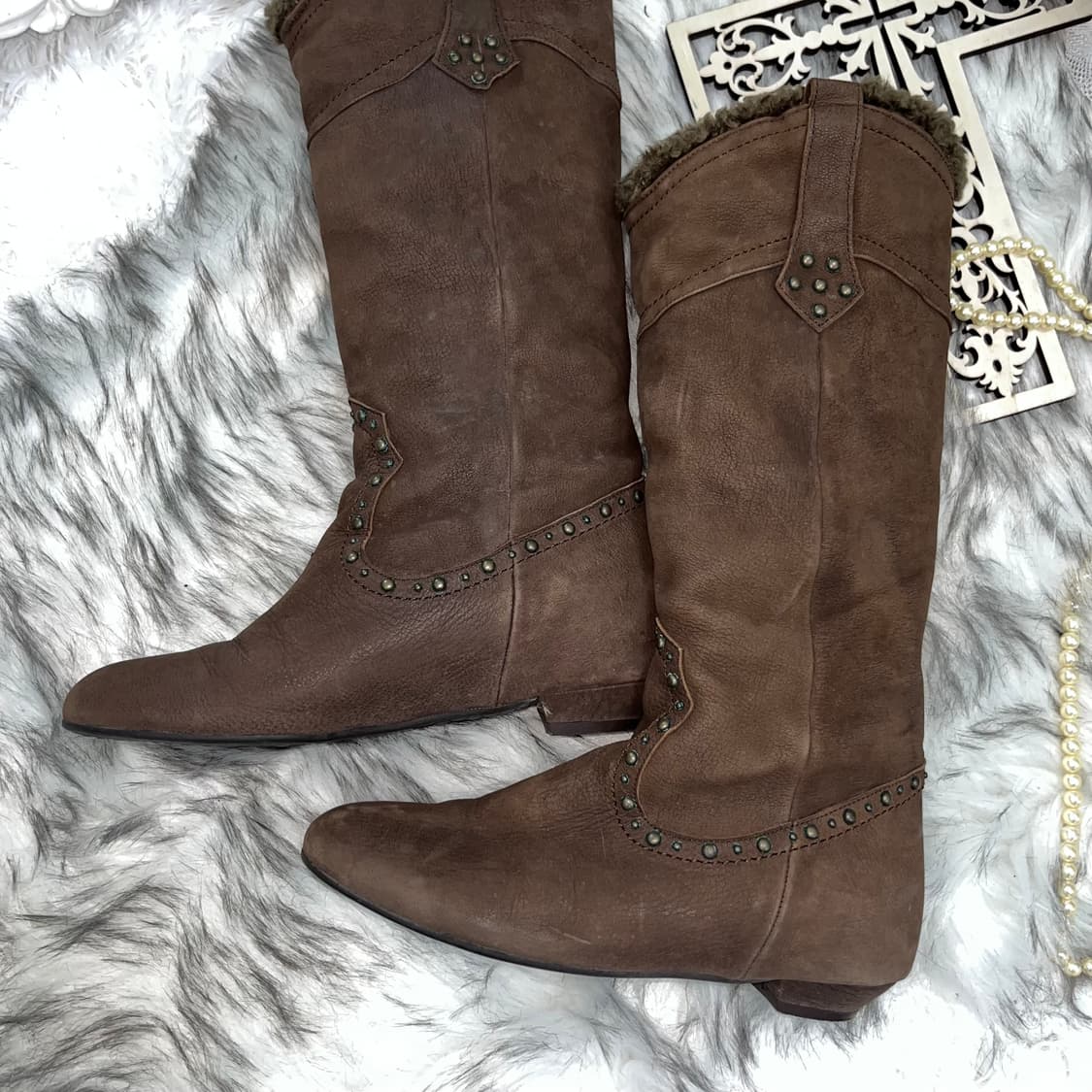 빈티지 웨스턴 퍼부츠 상품이미지3