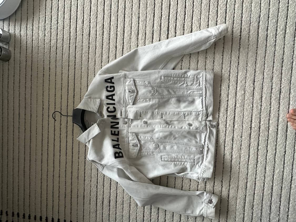 발렌시아가 데님 자켓 34 상품이미지1