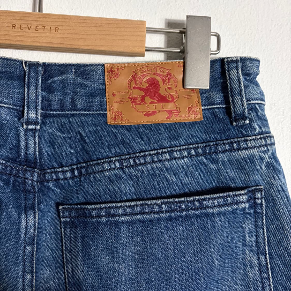 STU 크리즈 데님 팬츠(S) 상품이미지4