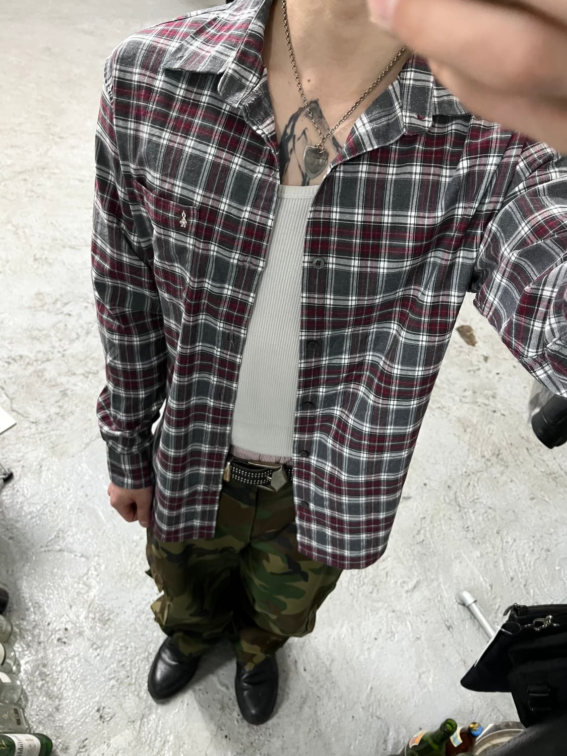 Hush Puppies check shirt 상품이미지3