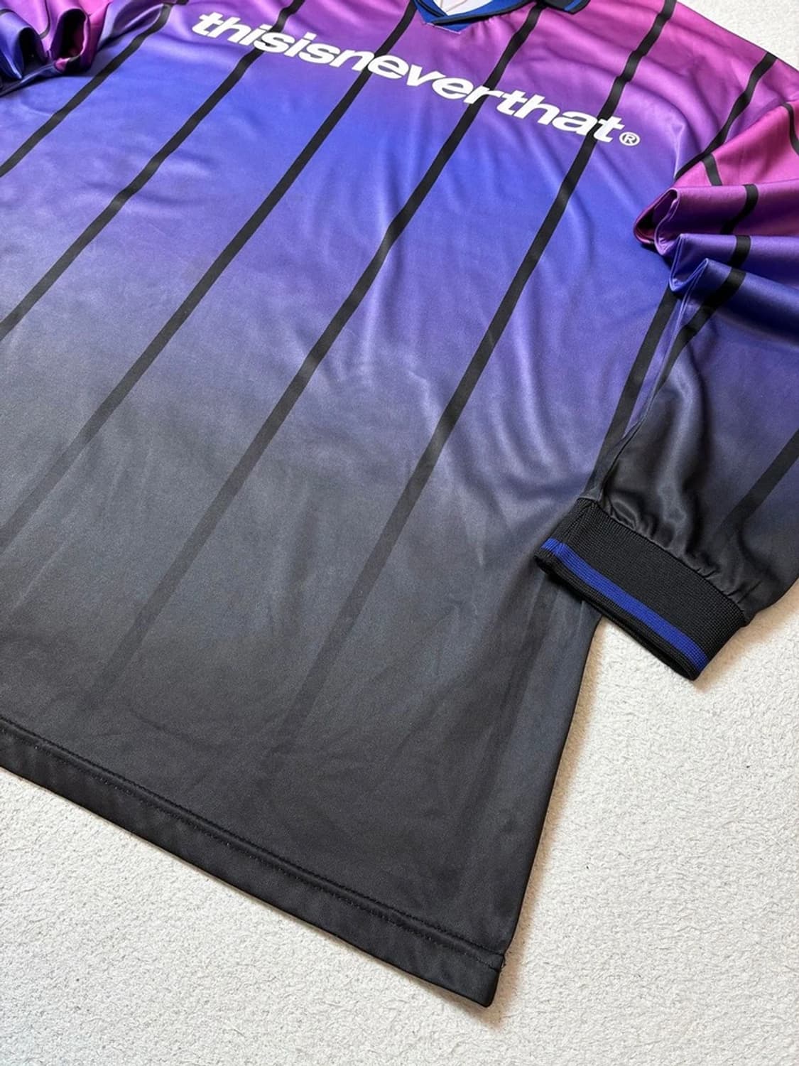 디스이즈네버댓 풋볼 블록코어 카라 롱 슬리브 PN7516 상품이미지4