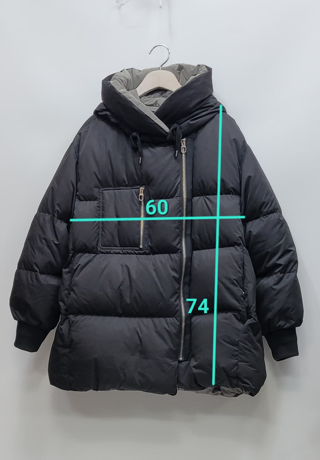 VOV 보브 빅후드 구스 다운 패딩 / 여 55
 상품이미지10