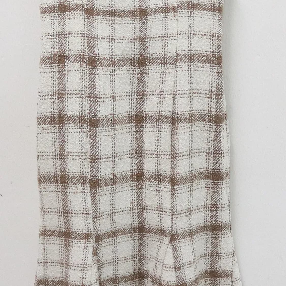 MAJESTIC LEGON 체크 뷔스티에 롱 원피스 62349 상품이미지4