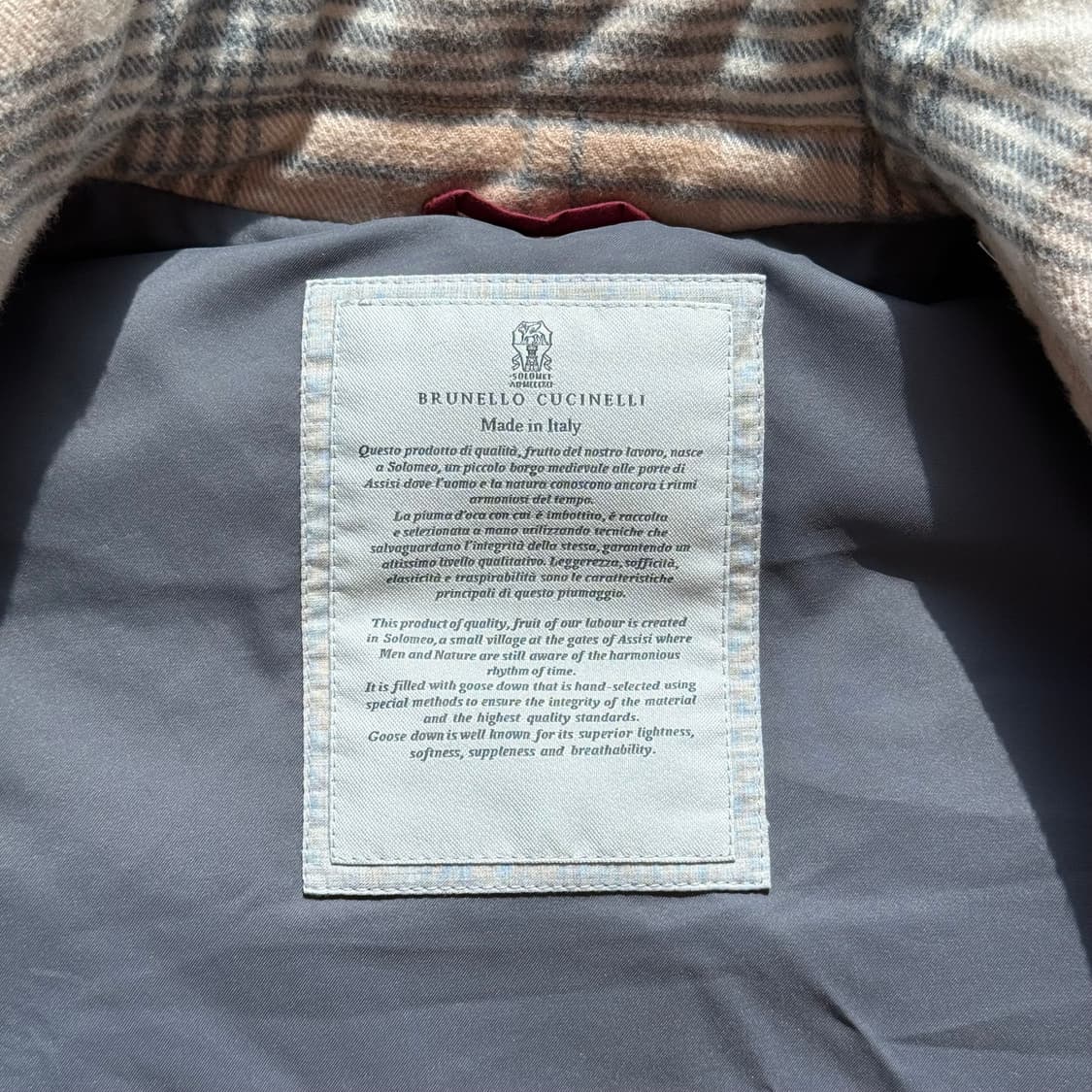브루넬로 쿠치넬리 패딩조끼 상품이미지4