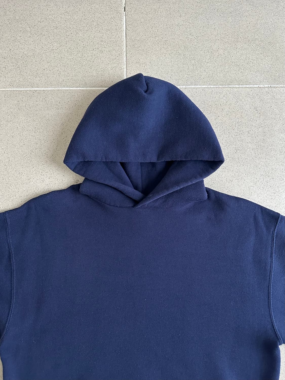 90s 빈티지 러셀 후드 네이비 L USA 상품이미지4