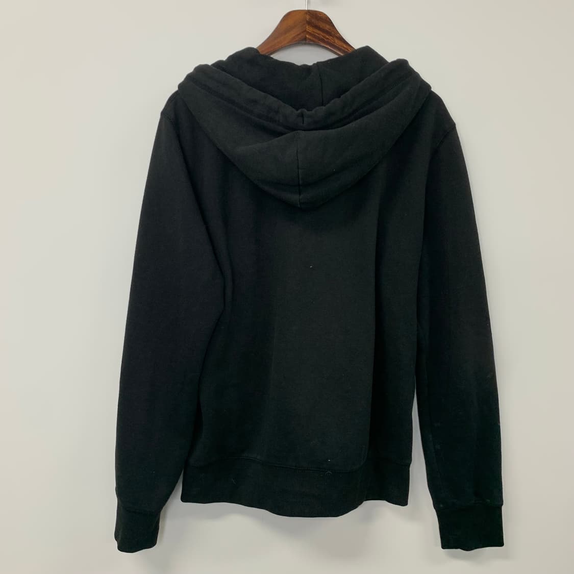 후아유 y2k 와투케 블랙 후드집업 상품이미지3