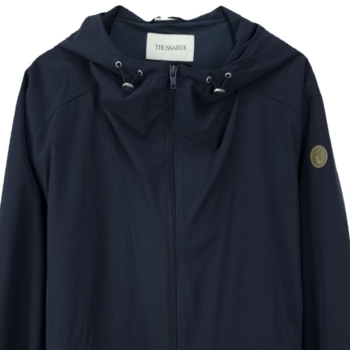 [트루사르디] 루즈핏 후드 바람막이 자켓 네이비 P01517 상품이미지4