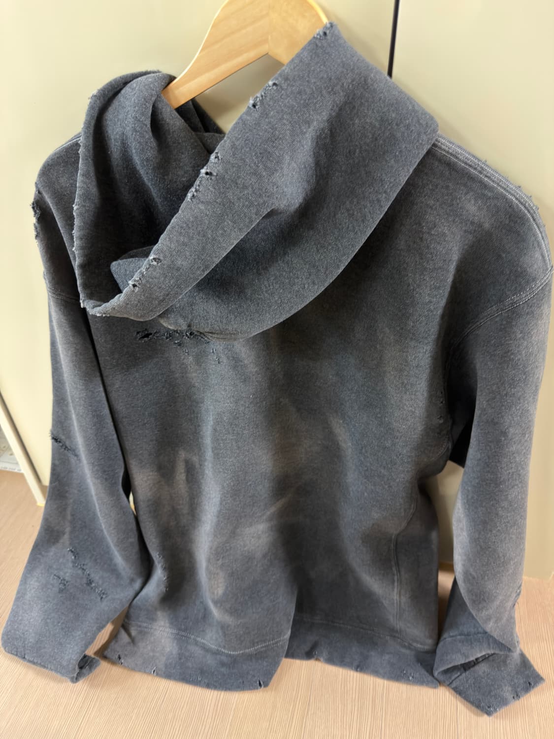 러셀 애슬레틱 데미지드 후드 100사이즈 상품이미지3