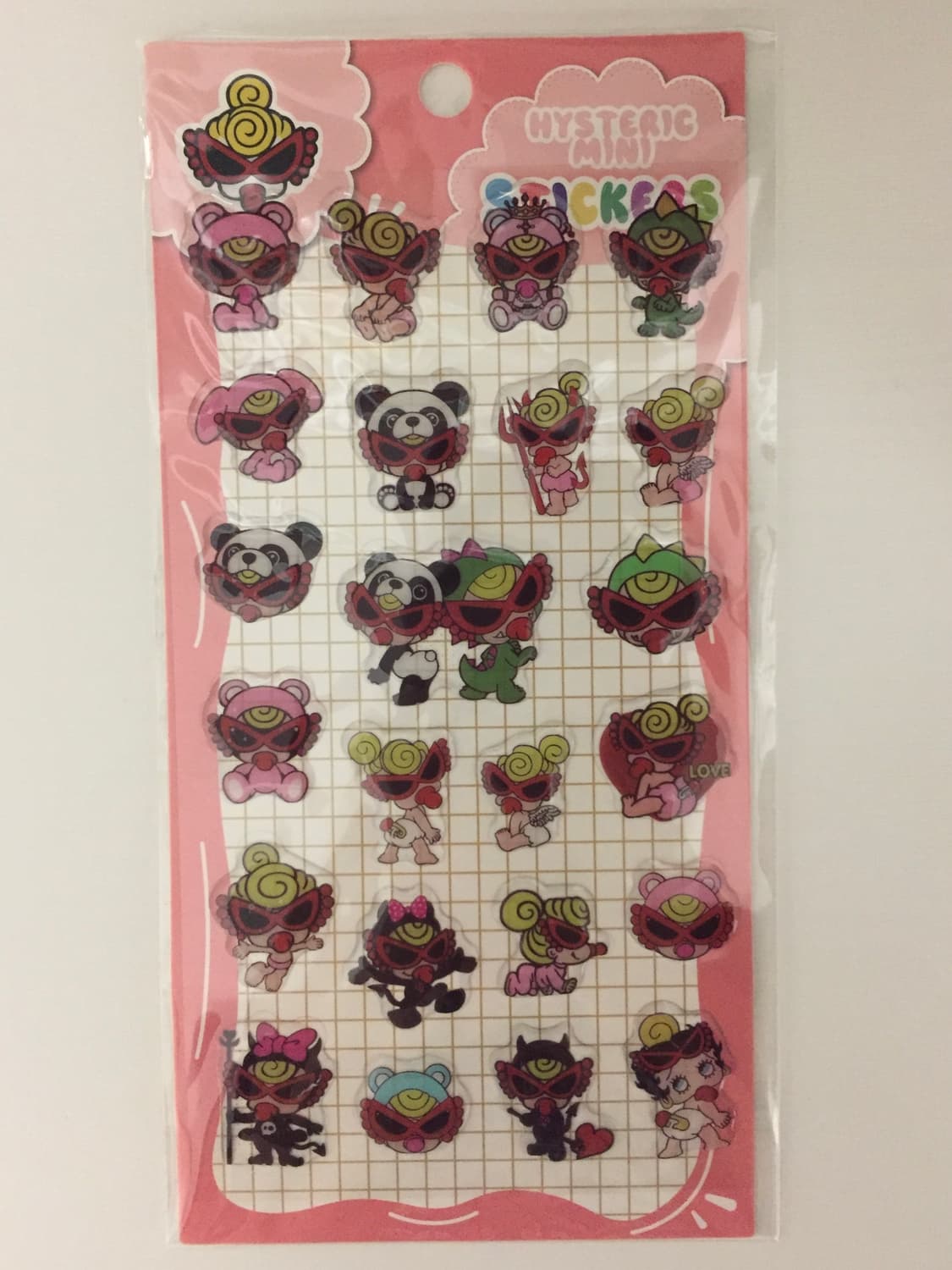 💗 HYSTERIC MINI 입체 스티커 씰 💗 상품이미지1