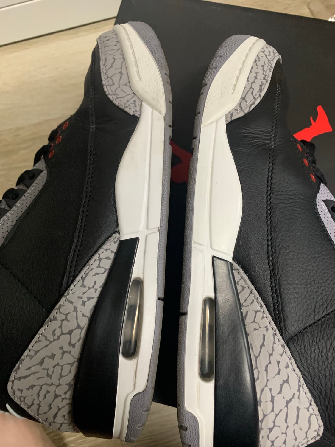 에어조던 3 블랙시멘트 (260) 상품이미지5