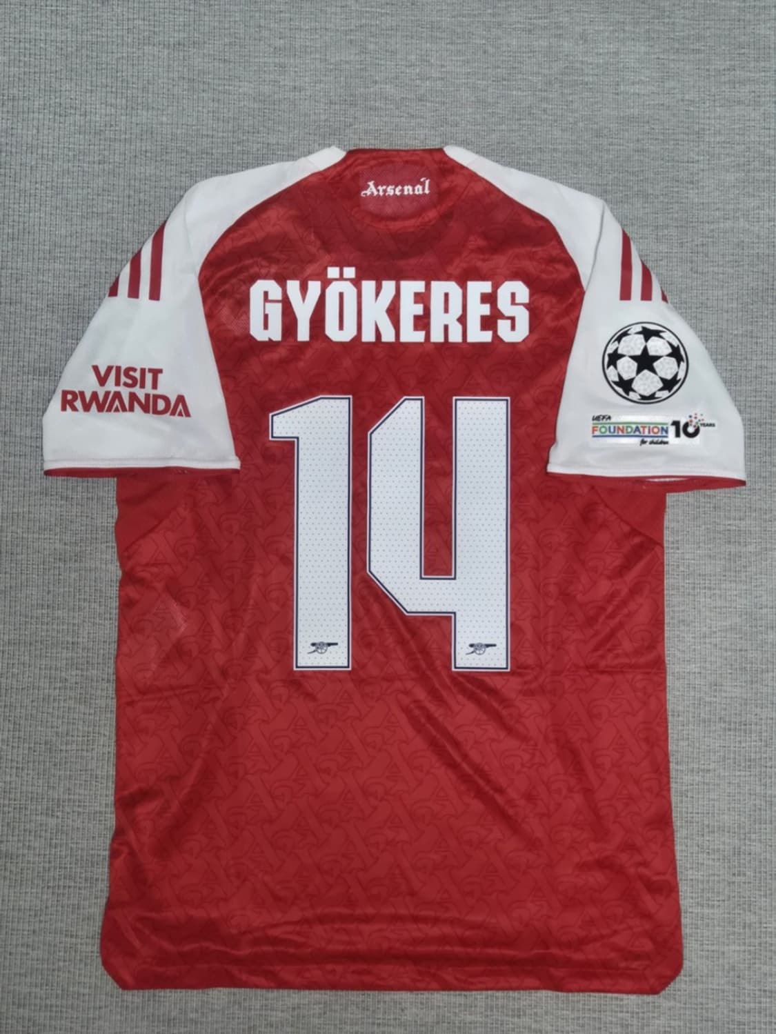 25-26 아스날 요케레스 홈 유니폼 L사이즈 상품이미지1