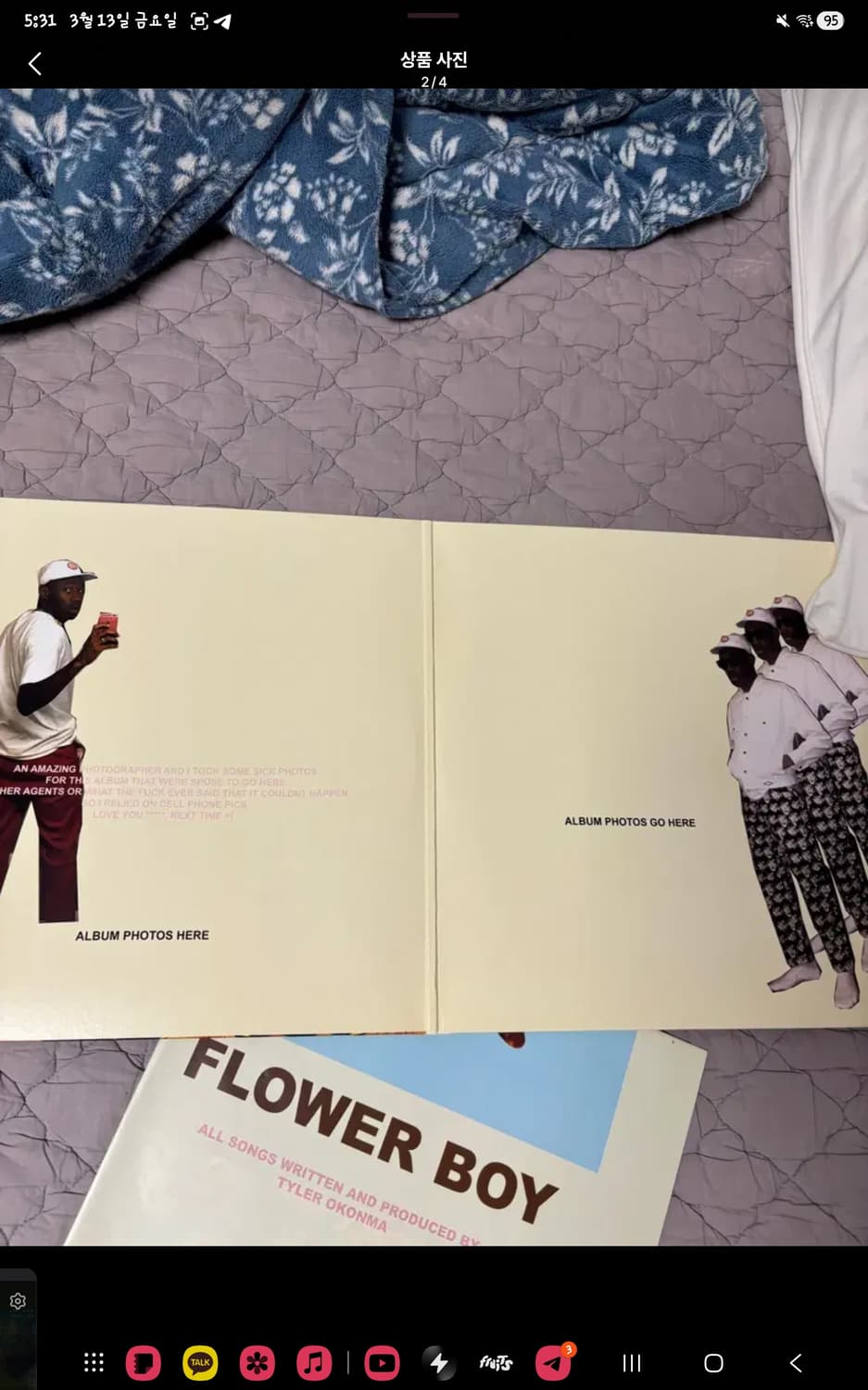타일러 더 크리에이터 flower boy LP 상품이미지2