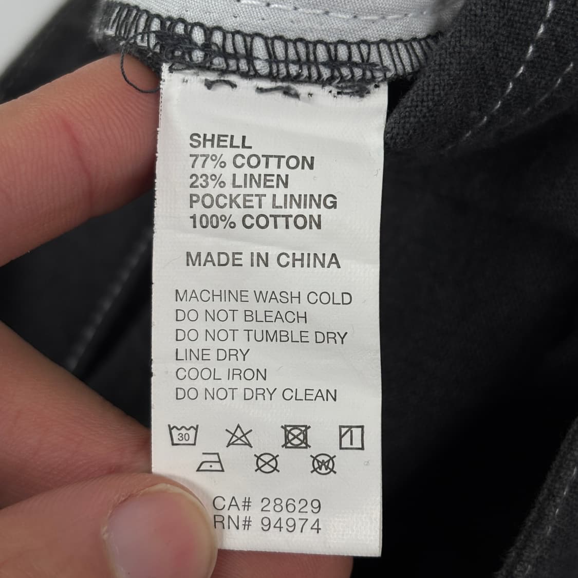 스투시 스티치 워크 팬츠 상품이미지6