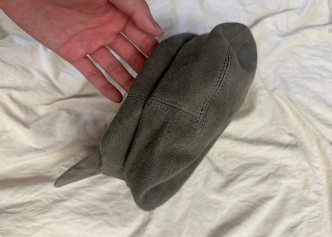 Kijima takayuki goat suede casquette hat 상품이미지3