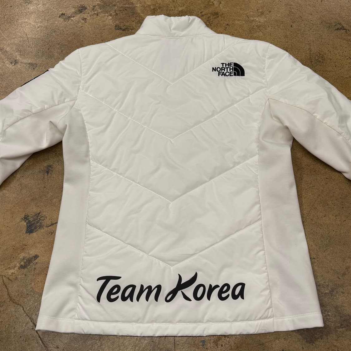 [정품/L] 노스페이스 화이트 눕시 대한민국 에디션 패딩 b19 상품이미지4
