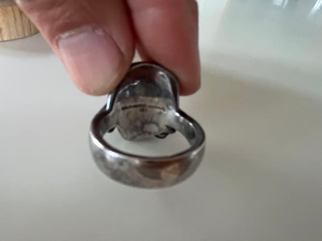 06SS 넘버나인 아카이브 스컬 해골 반지 상품이미지2