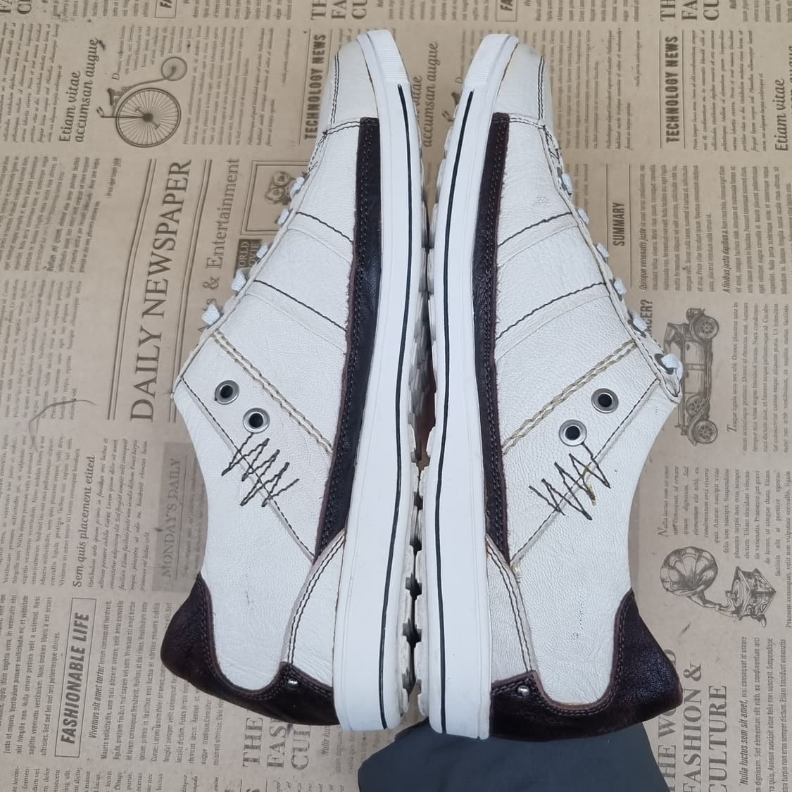 소다 레더 남성스니커즈250 상품이미지5