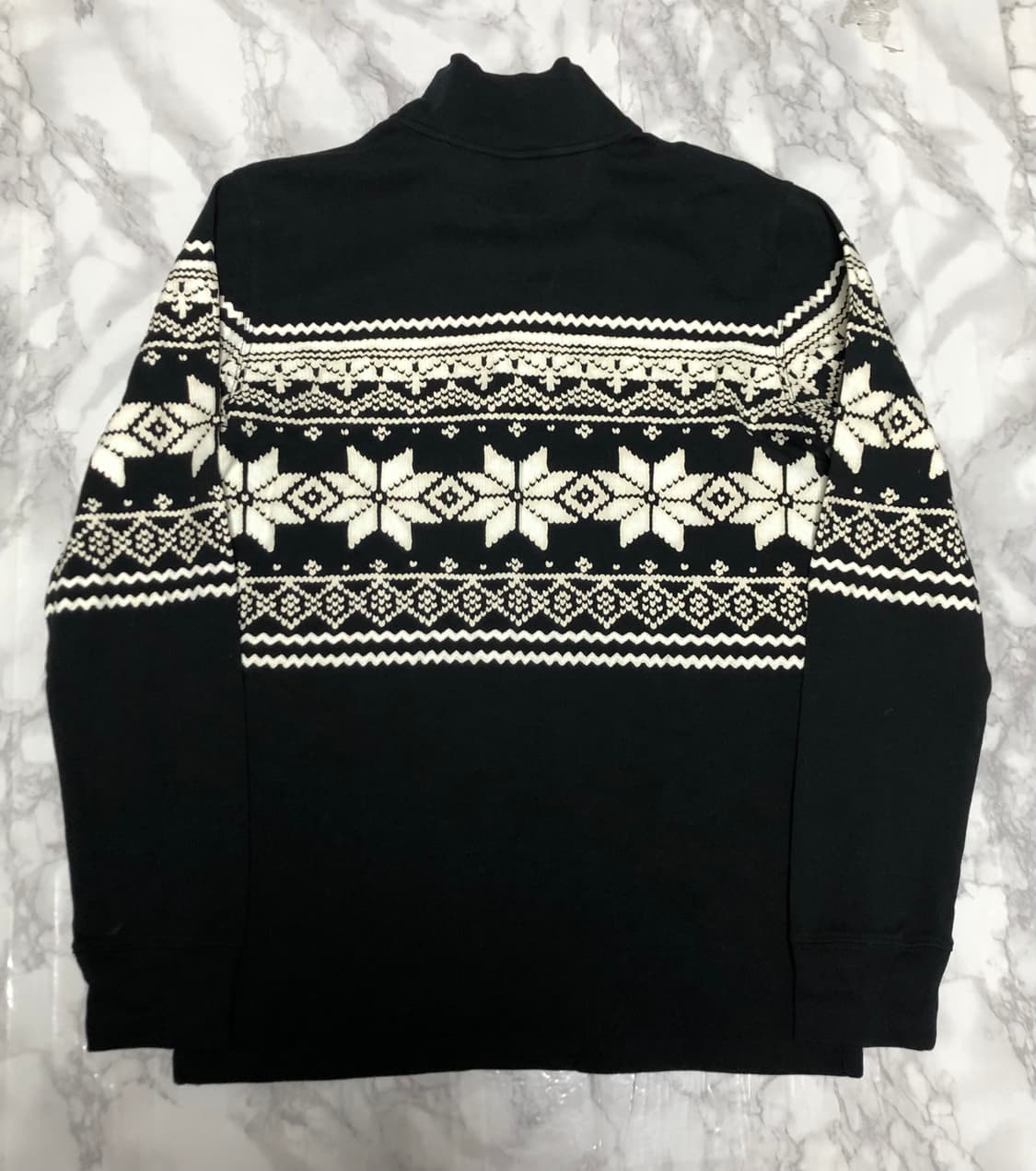 폴로 랄프로렌 패턴 반집업 티셔츠 상품이미지3