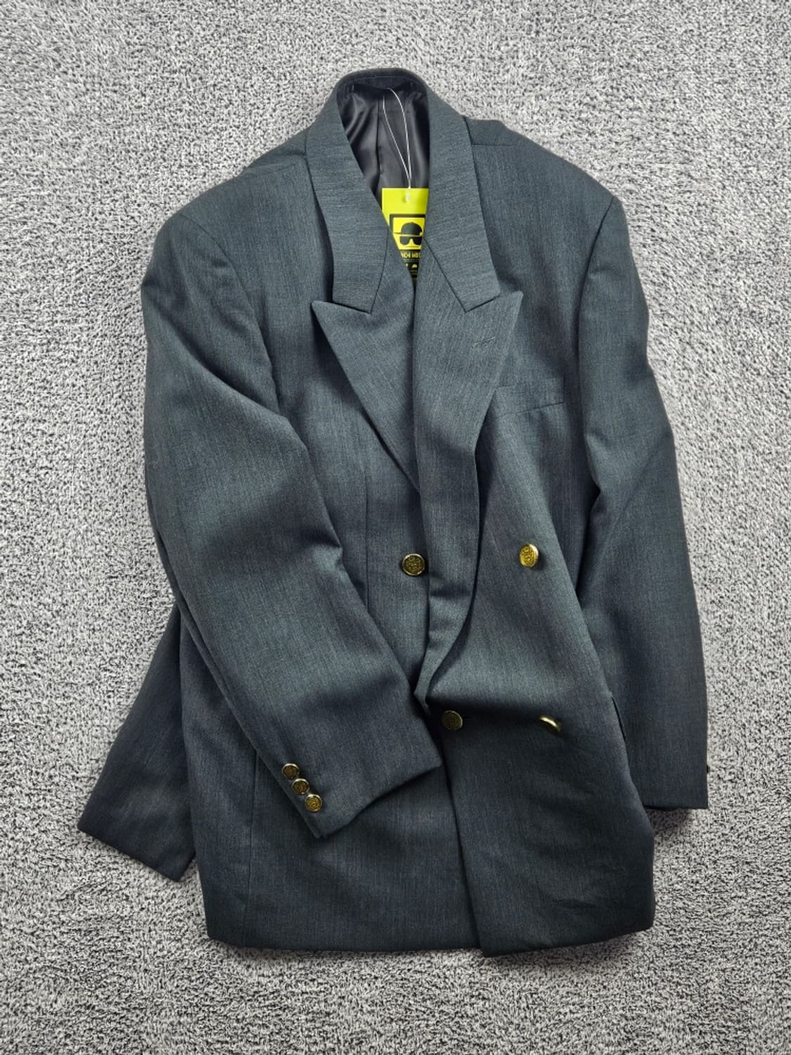 DEFEAT 더블 버튼 블레이저 자켓 ( M 추정 ) / 10966 상품이미지4