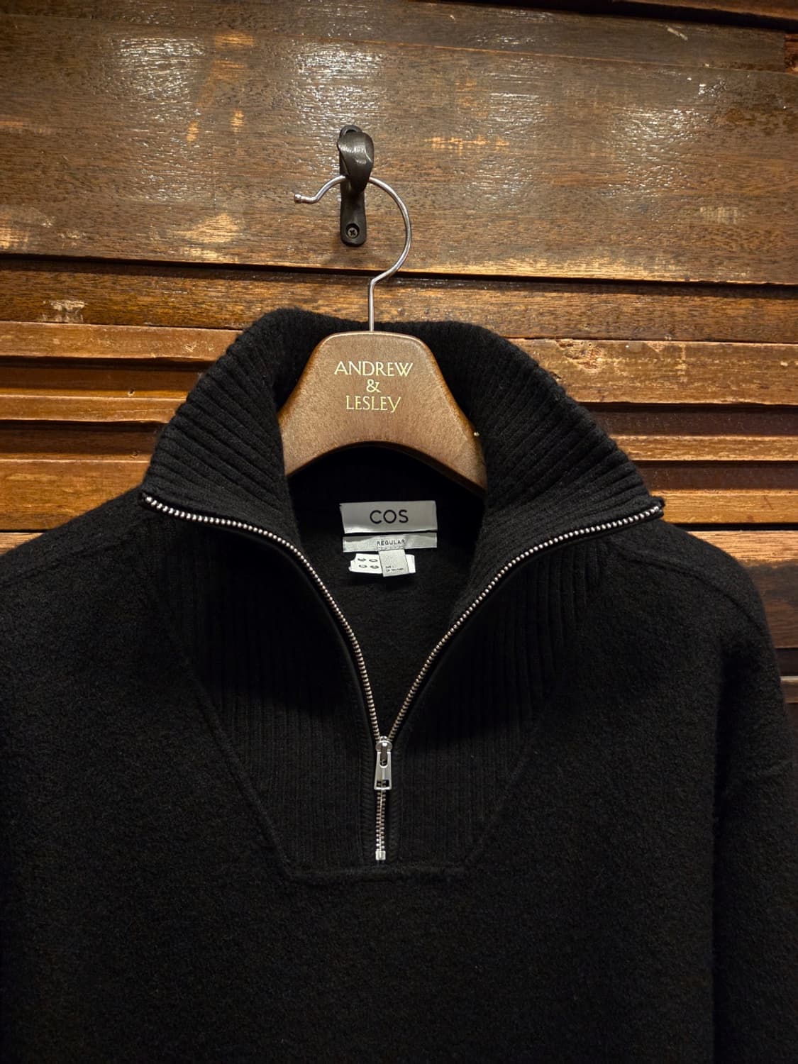 코스 짚업 니트 상품이미지3