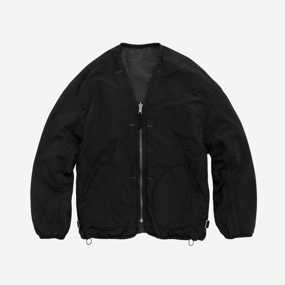 [2] 폴리테루 라이너 자켓 블랙 차콜 상품이미지1