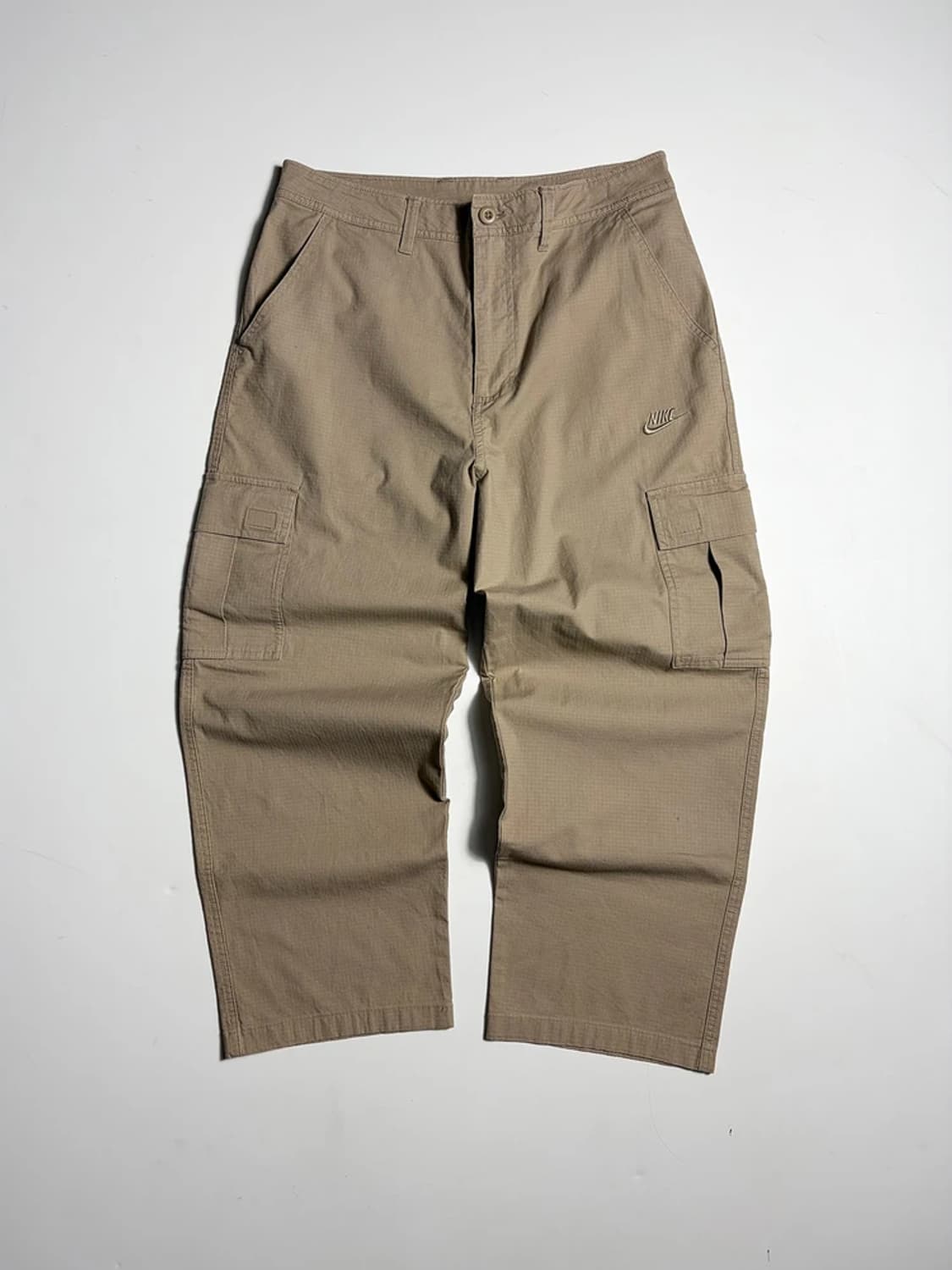 나이키 24SS 자수 로고 베이지 카고 팬츠 R2060 상품이미지1