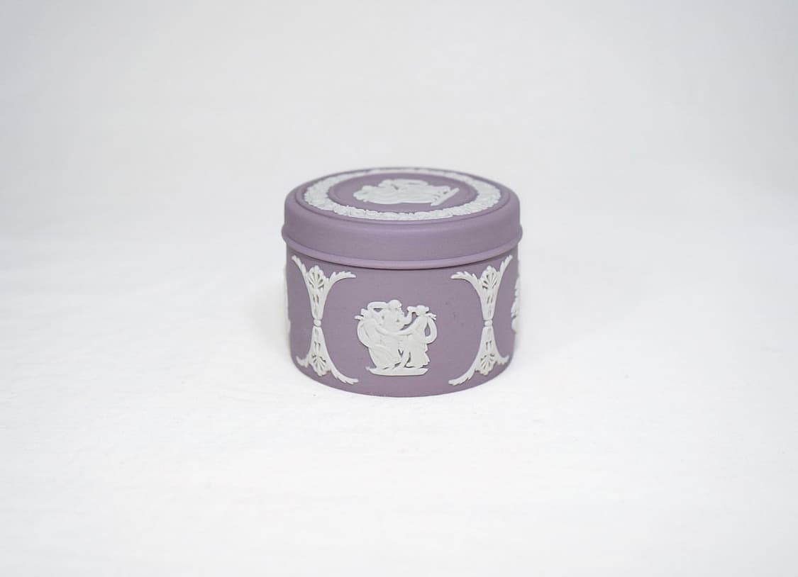 [영국엔틱] 웨지우드 제스퍼웨어 필박스 주얼리박스 보석함 _ 라일락 상품이미지6