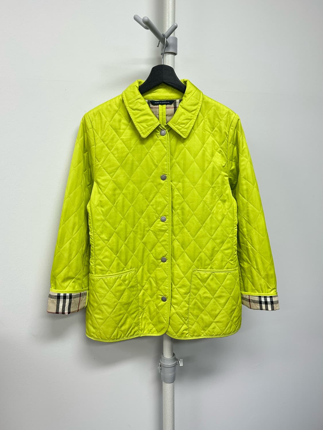 버버리 영국판 체크 퀼팅 자켓 상품이미지1