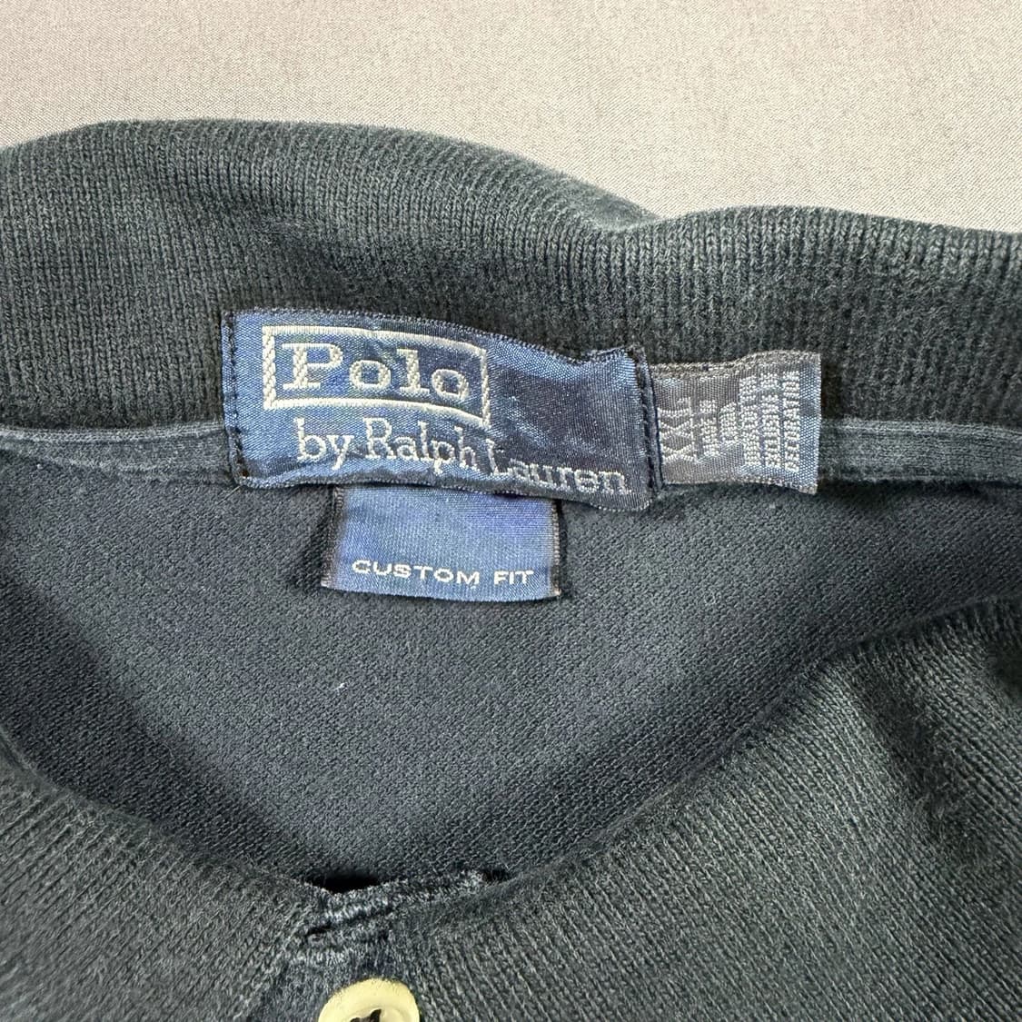 폴로 랄프로렌 빅포니 3 재팬 폴로 셔츠 블랙 상품이미지3