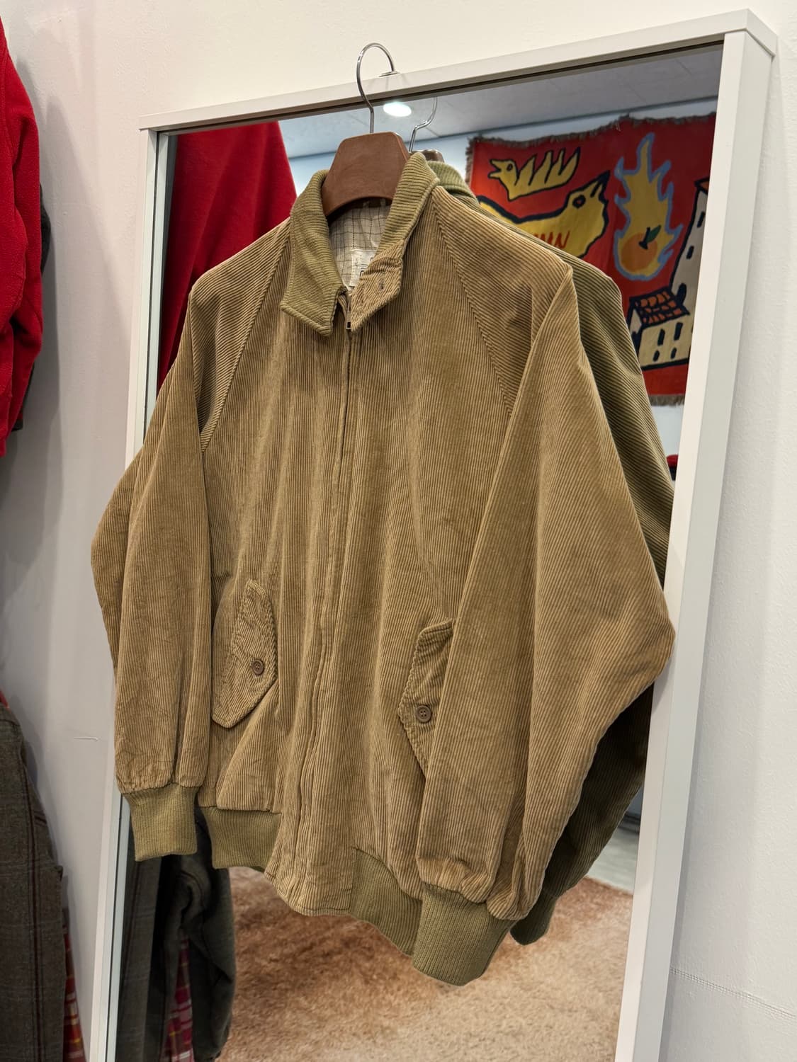 Chicago 빈티지 코듀로이 헤링턴 블루종 자켓 (made Japan) 상품이미지1