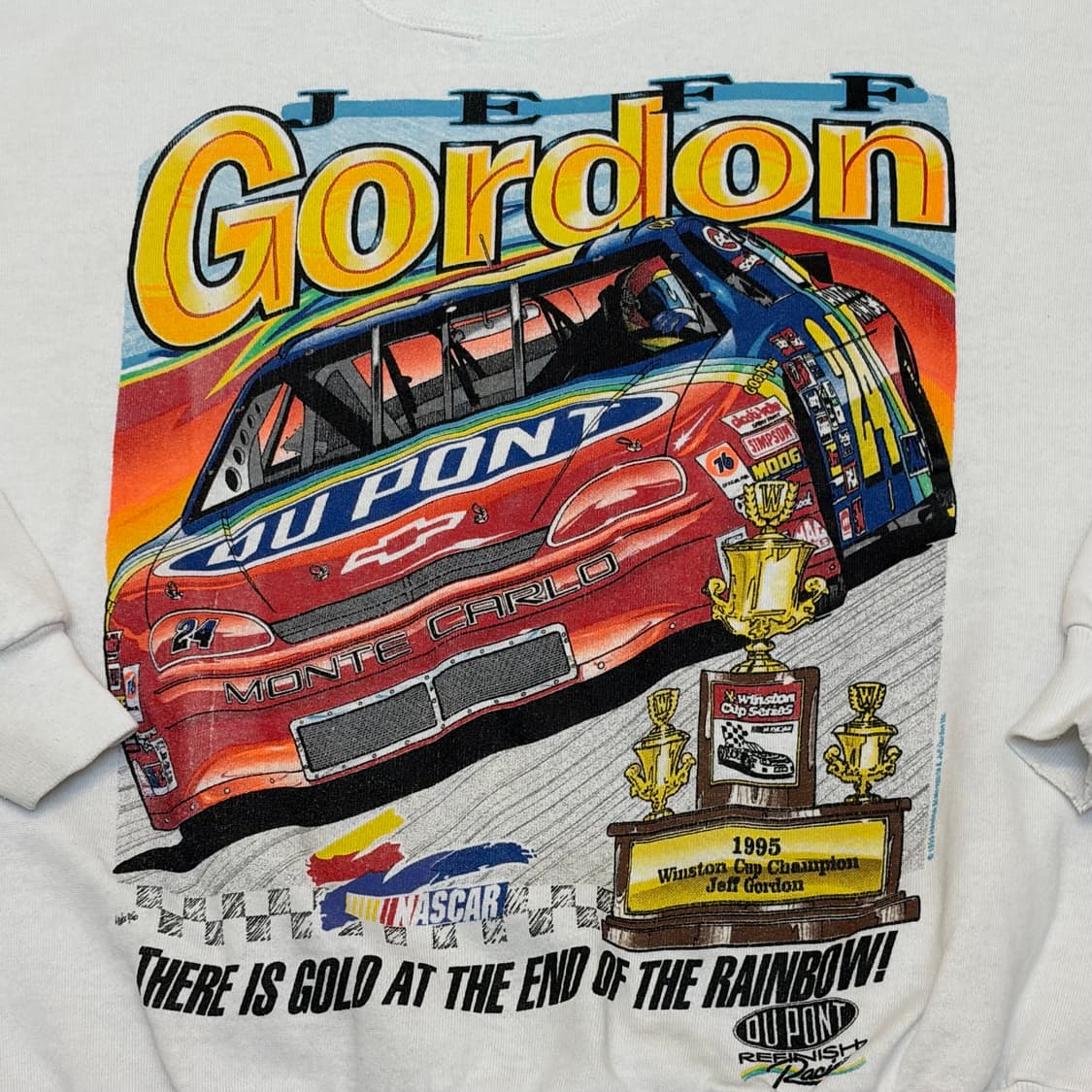 90s Made in USA 미국 빈티지 나스카 제프고든 맨투맨 상품이미지4