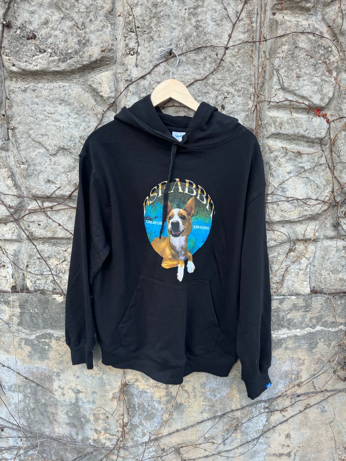 비에스래빗 웰시코기 프린팅 스노우보드복 후드티 L 상품이미지1