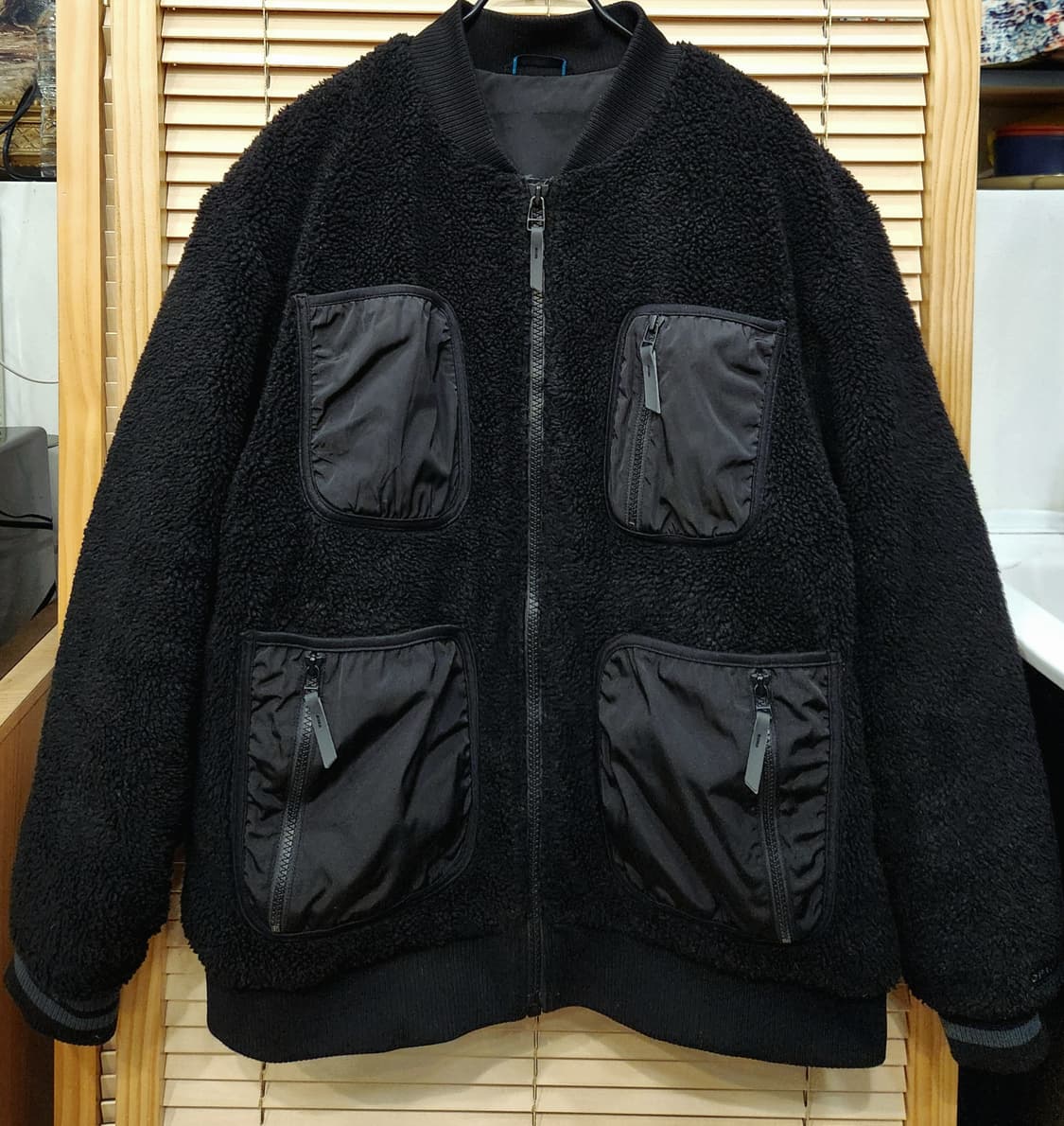 콜롬비아 옴니히트 멀티포켓 구스다운 플리스자켓 상품이미지1