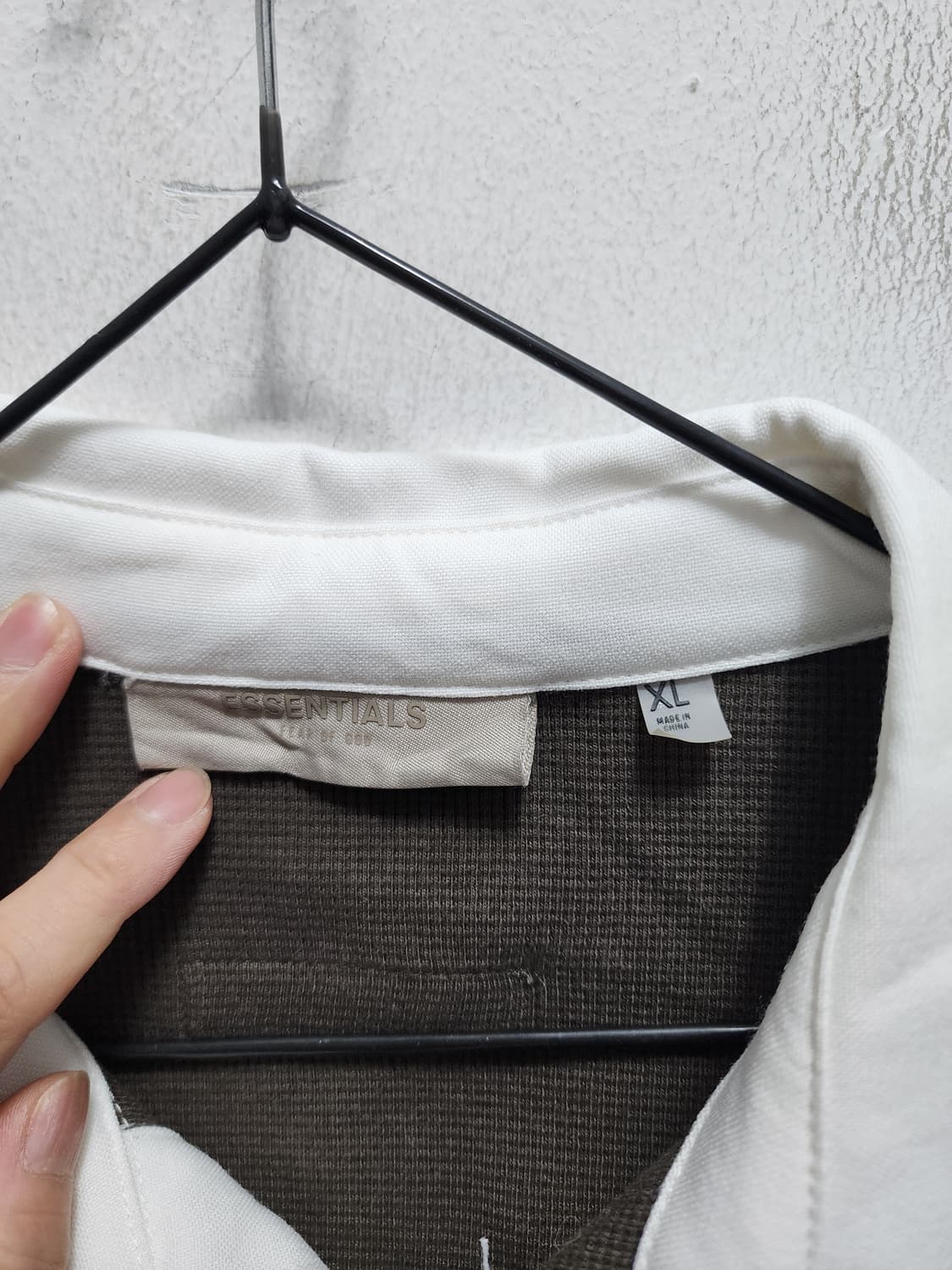 (빅사이즈) 에센셜 와플 헨리 럭비티 XL 상품이미지6