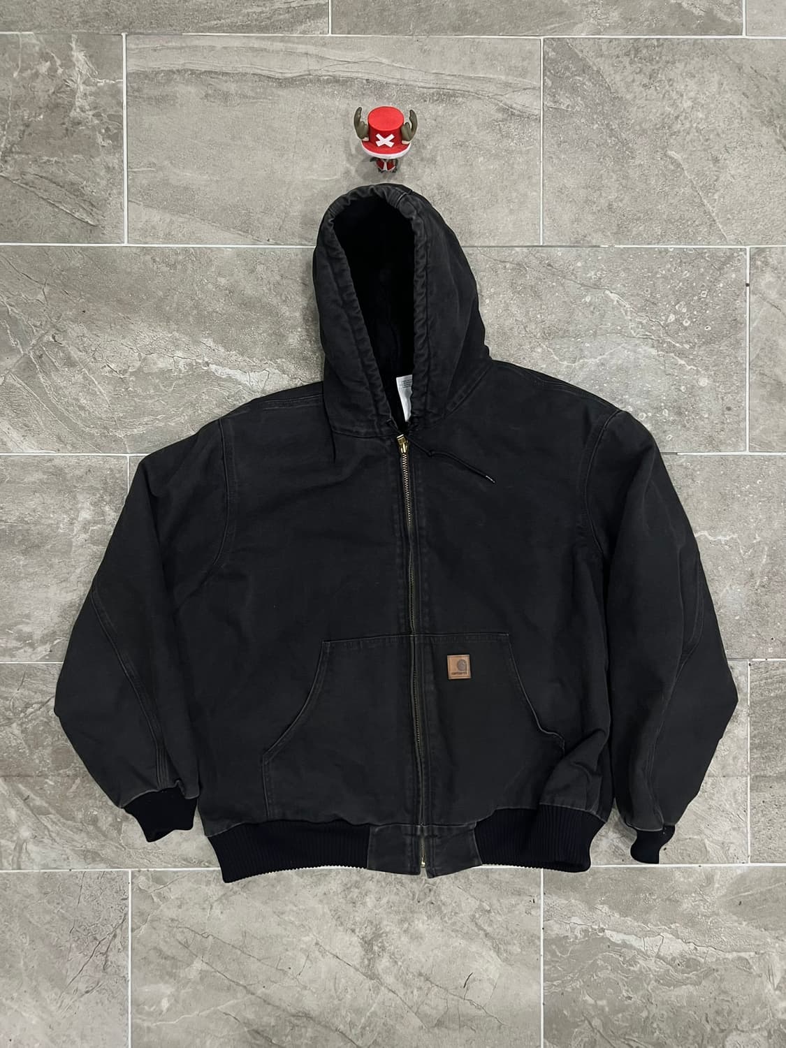 (XL) 칼하트 덕 액티브 후드자켓 J130 BLK 블랙 상품이미지1
