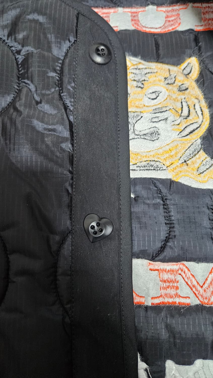 휴먼메이드 퀼티드 라이너 자켓 블랙 상품이미지6