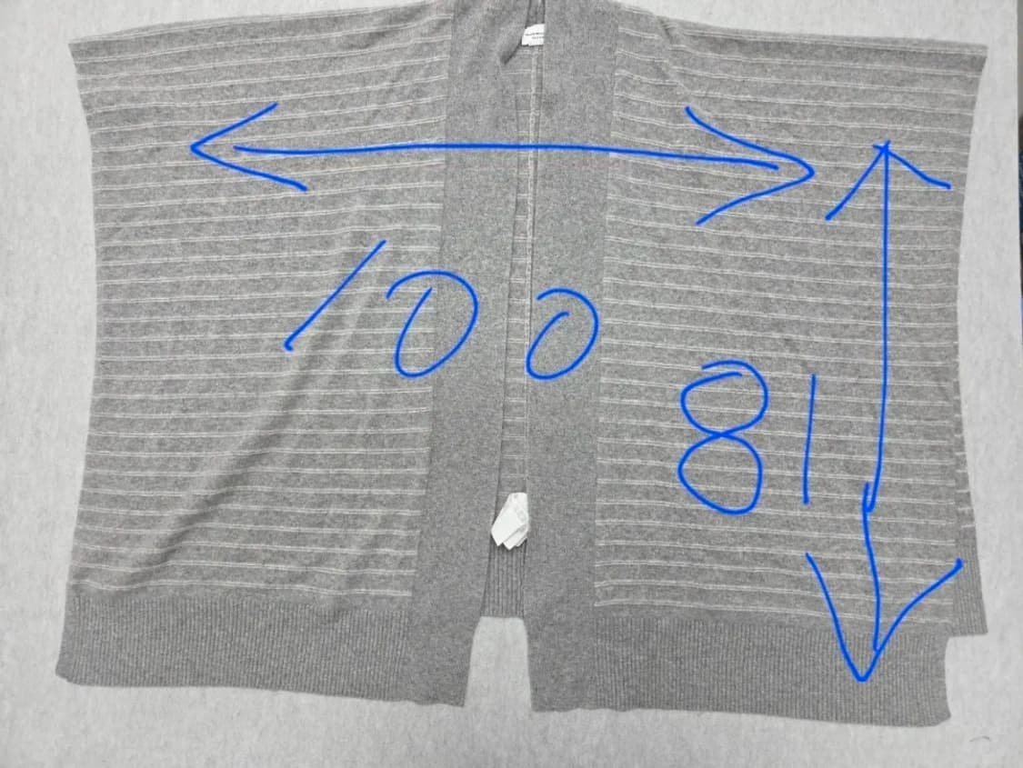 여성 free 클럽모나코 캐시미어 숄가디건 상품이미지5