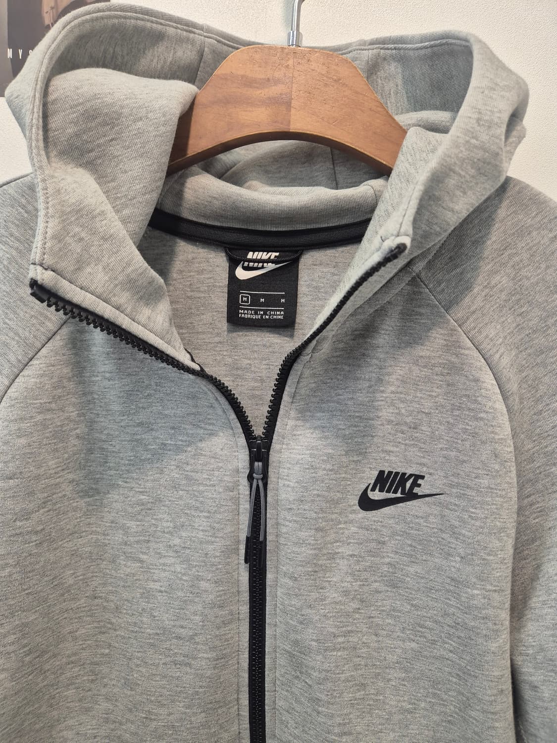 나이키 회색 테크 플리스후드집업  M
사이즈   상품이미지2