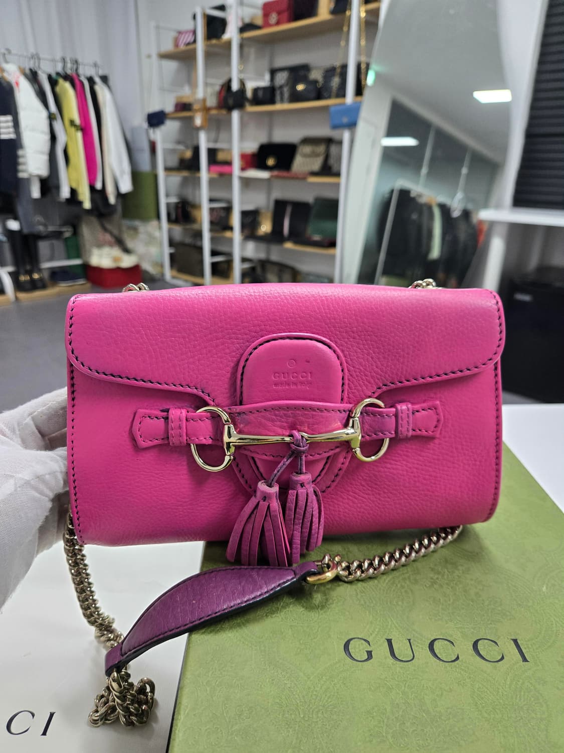 [50%세일] 구찌 홀스빗 크로스백 상품이미지1