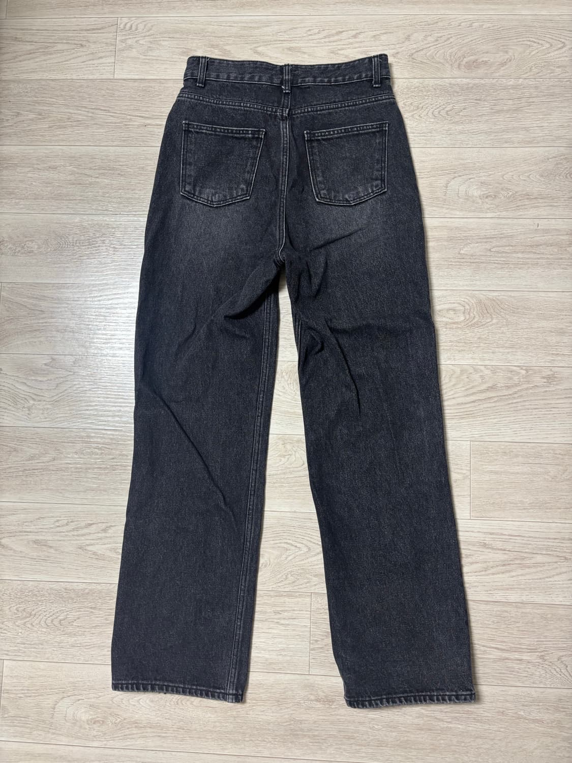 WMM Studios 더블유엠엠 스튜디오스 와이드 진 블랙 상품이미지4