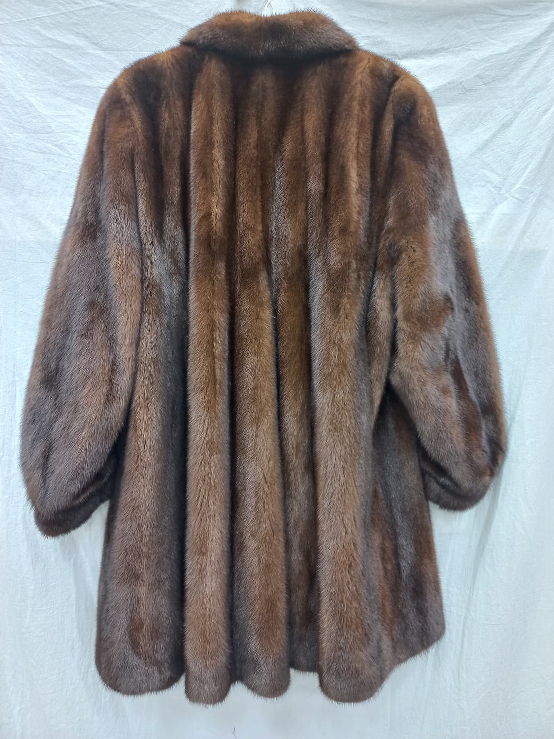 KUK JE 밍크 코트 브라운 상품이미지6