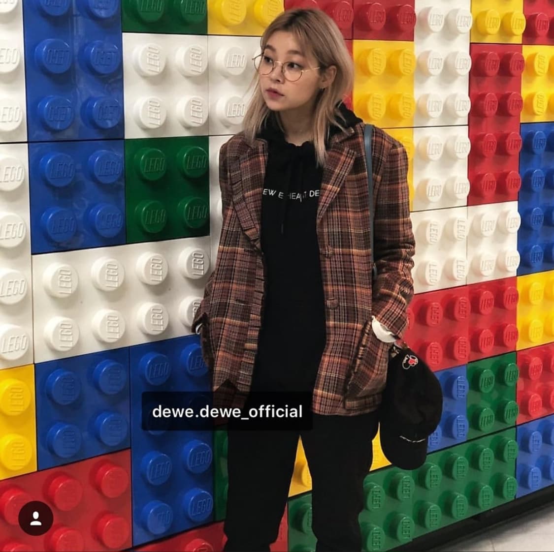 듀이하트듀이 체크 자켓 상품이미지2