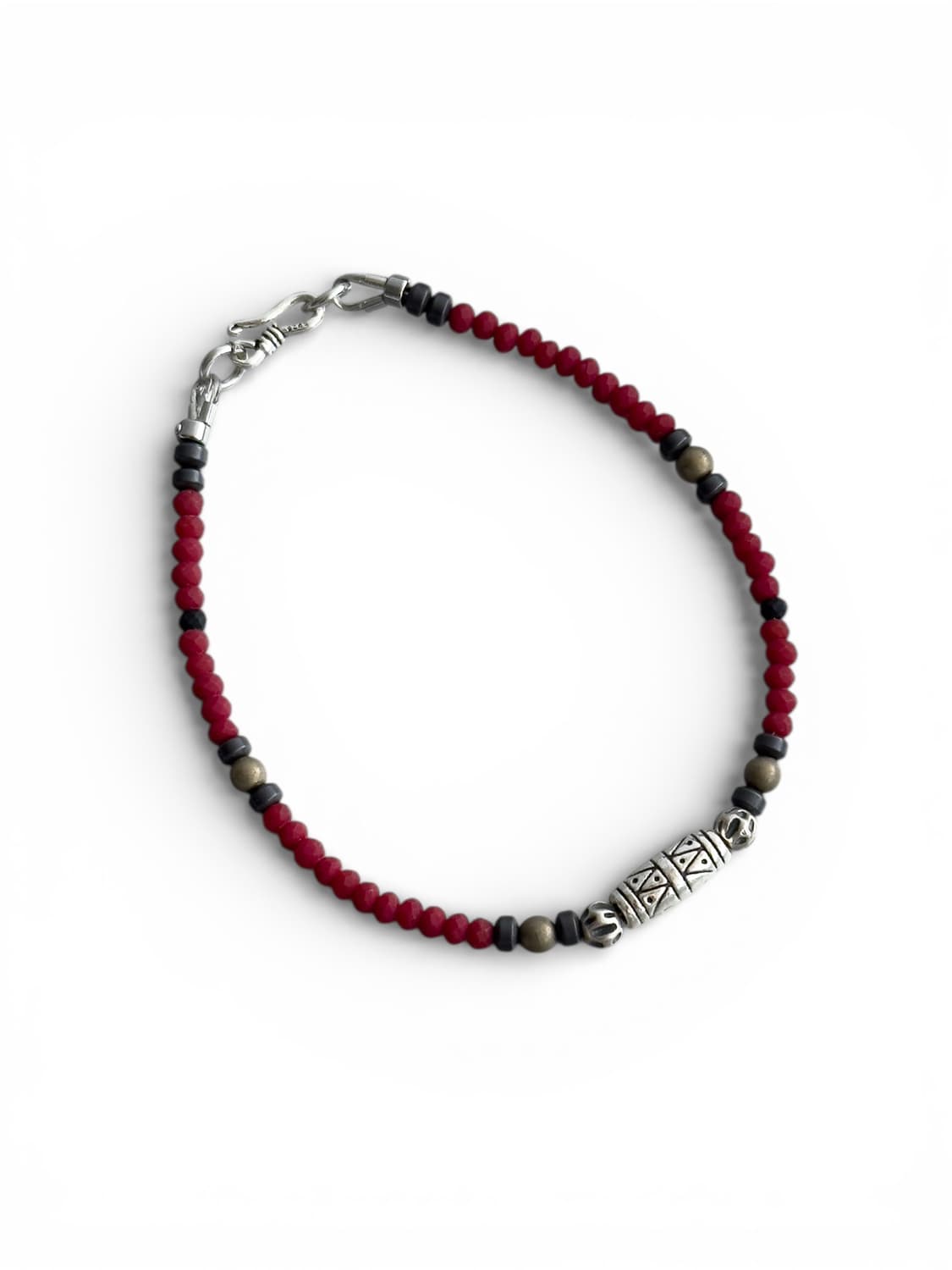 [포드메르] 에스닉 앤틱 헤마타이트 팔찌 상품이미지4