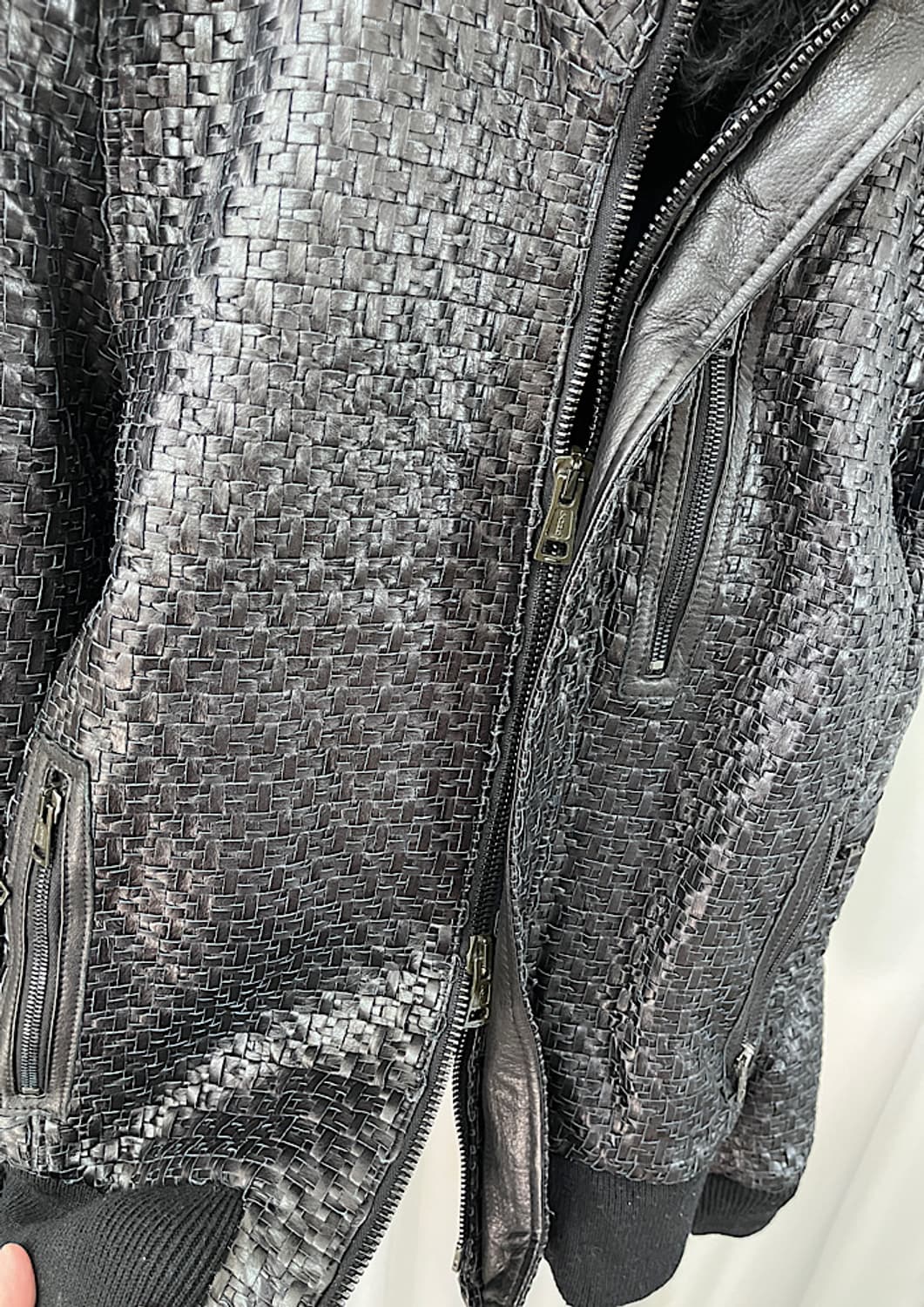 vintage leather jacket  상품이미지5