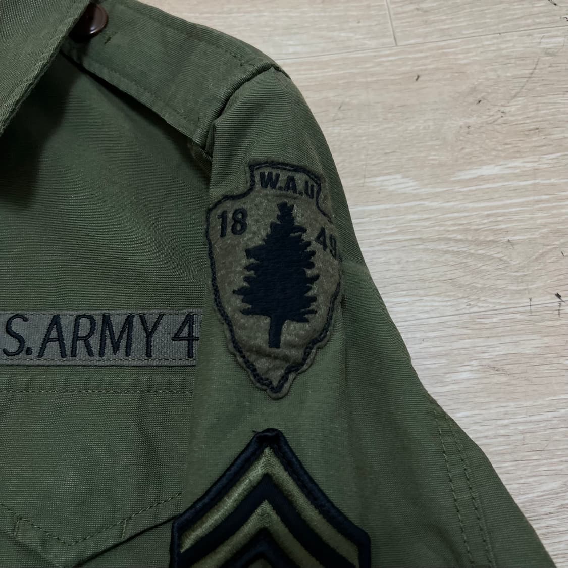 후아유 미군 밀리터리 와펜 M-51 필드 야상자켓 [카키] S/90 상품이미지5