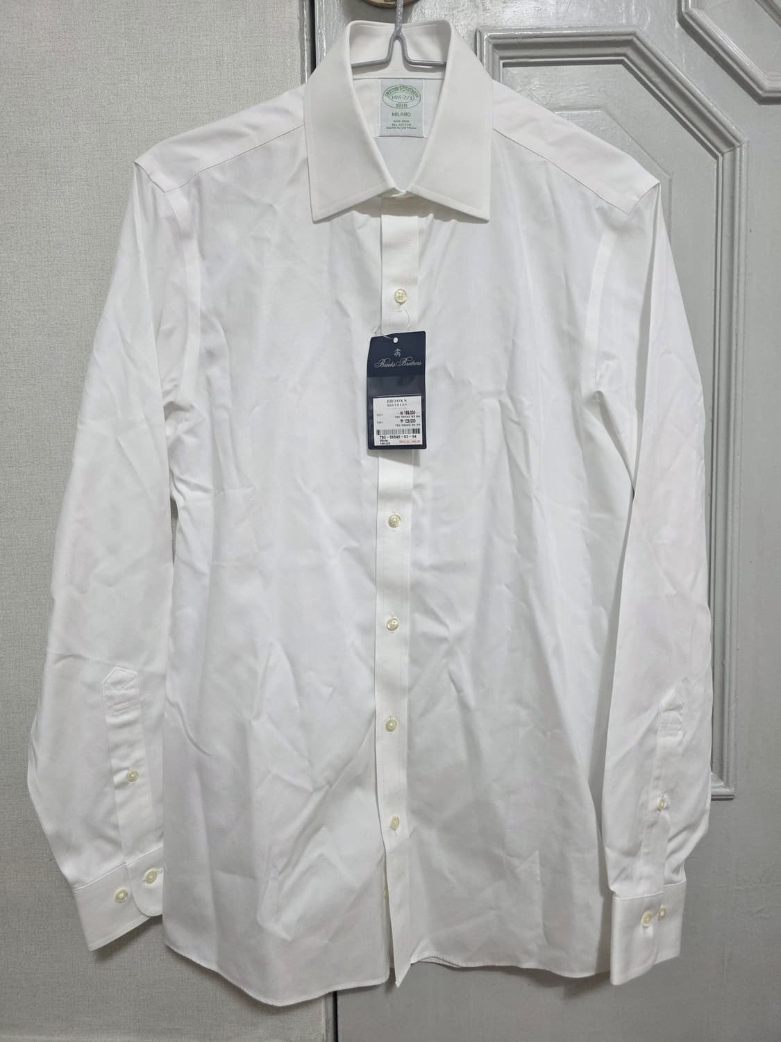 [새제품] 브룩스브라더스 논아이언 화이트 셔츠 95 상품이미지1