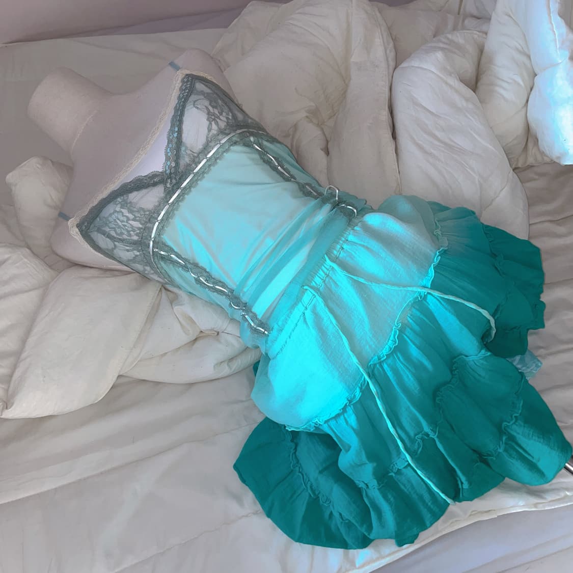 페어리 세트 페어리 나시 페어리 스커트 빈티지 나시 일본빈티지 모리룩 상품이미지2