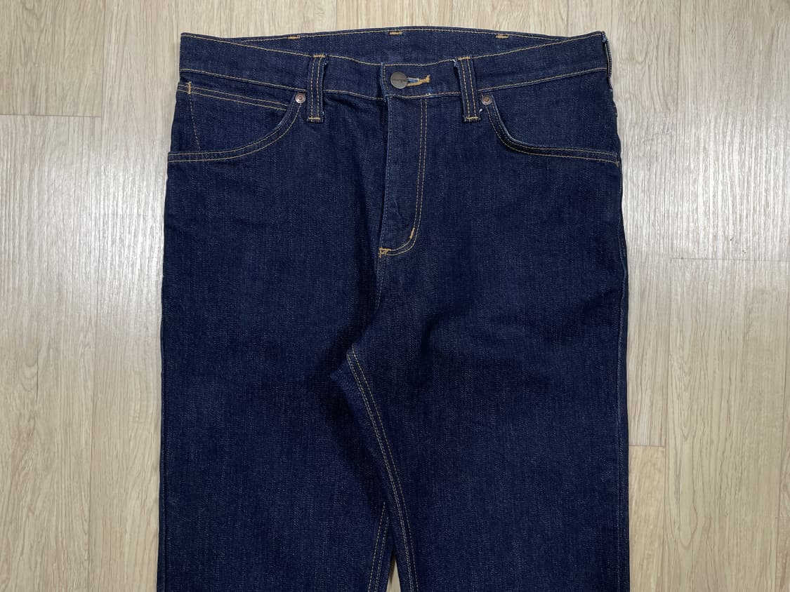 30) 랭글러 재팬 레귤러핏 진청 데님팬츠 상품이미지4