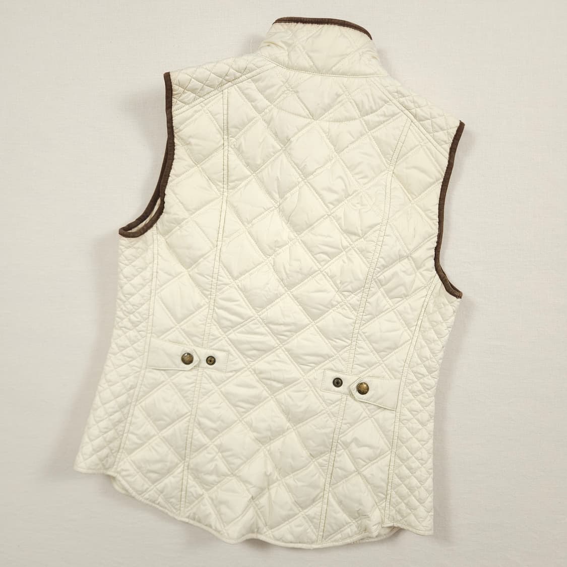 (여성S)폴로랄프로렌 퀄팅 베스트 아이보리 상품이미지7